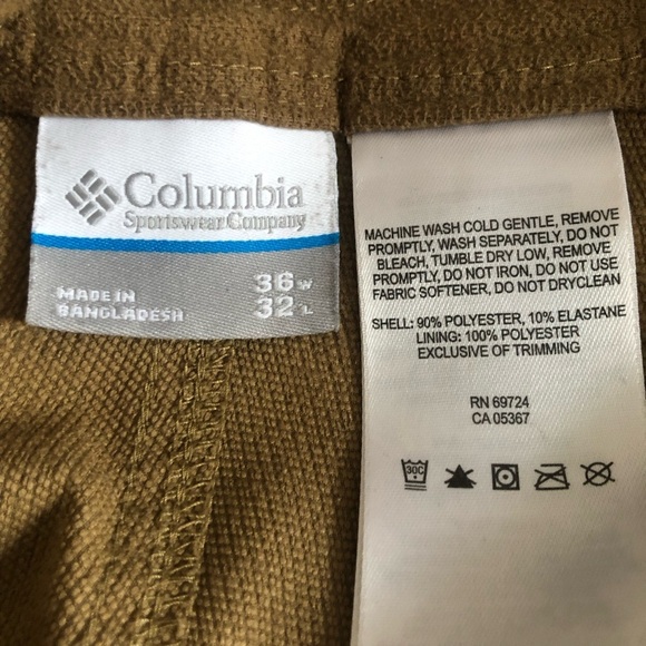 Columbia Hiking Travel Pants Size 36 - Picture 14 of 14